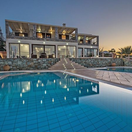 Sea Views At Villa Anemomylos With Heated Pool, Ping Pong And Tennis Agia Pelagia  Ngoại thất bức ảnh