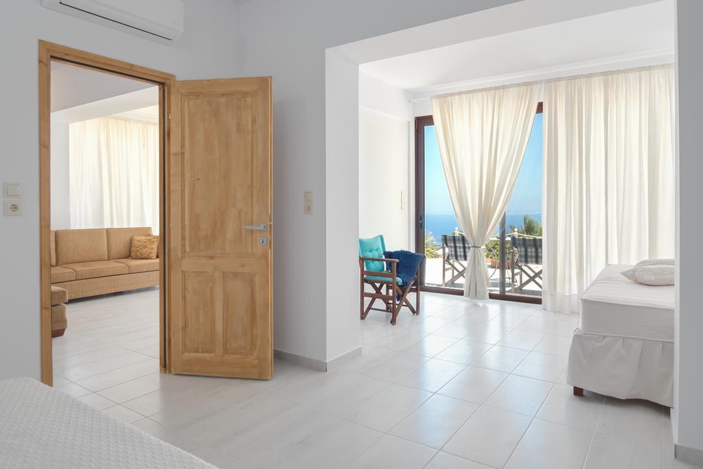 Sea Views At Villa Anemomylos With Heated Pool, Ping Pong And Tennis Agia Pelagia  Ngoại thất bức ảnh