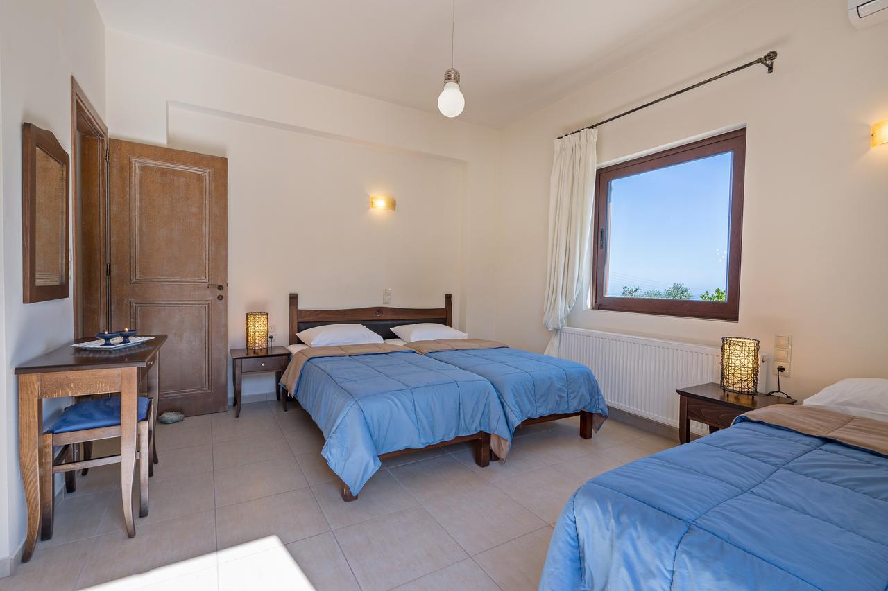 Sea Views At Villa Anemomylos With Heated Pool, Ping Pong And Tennis Agia Pelagia  Ngoại thất bức ảnh