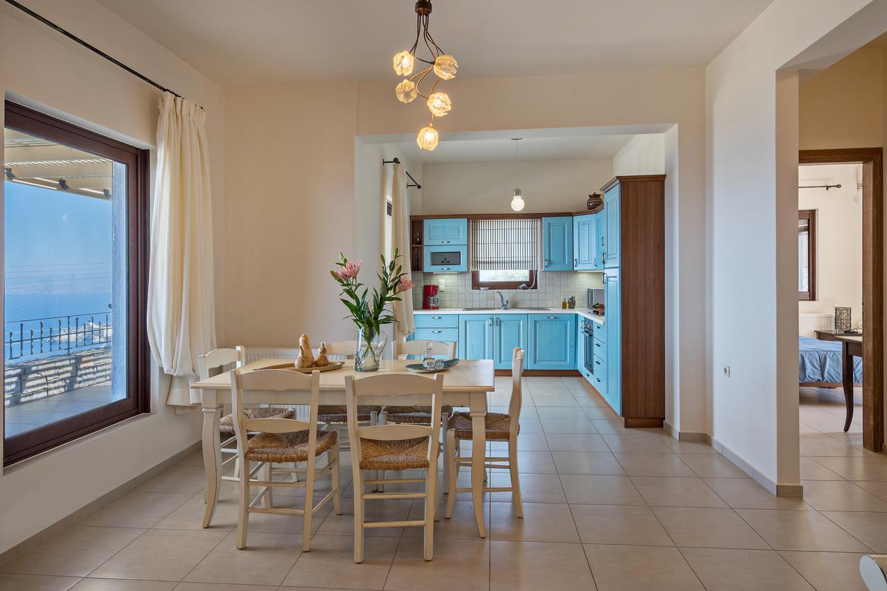 Sea Views At Villa Anemomylos With Heated Pool, Ping Pong And Tennis Agia Pelagia  Ngoại thất bức ảnh