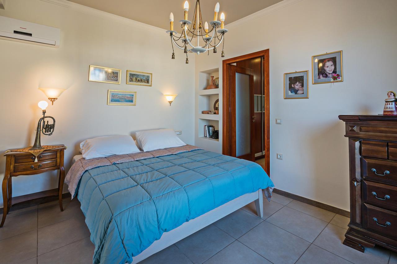 Sea Views At Villa Anemomylos With Heated Pool, Ping Pong And Tennis Agia Pelagia  Ngoại thất bức ảnh
