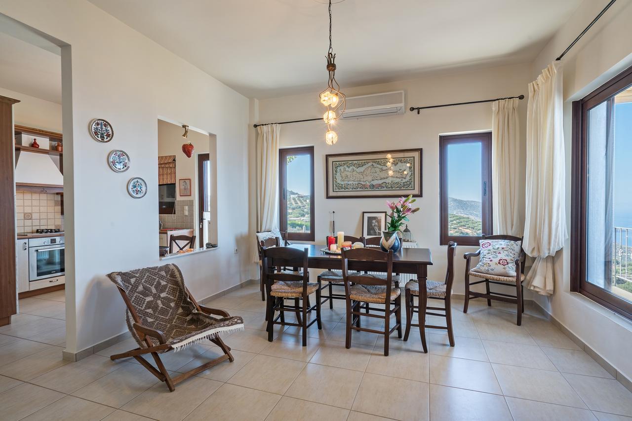 Sea Views At Villa Anemomylos With Heated Pool, Ping Pong And Tennis Agia Pelagia  Ngoại thất bức ảnh